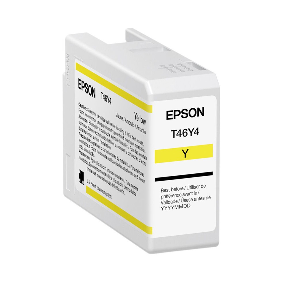 Cartucho Epson T46Y Amarillo 50 ml UltraChrome PRO10 P903 Original