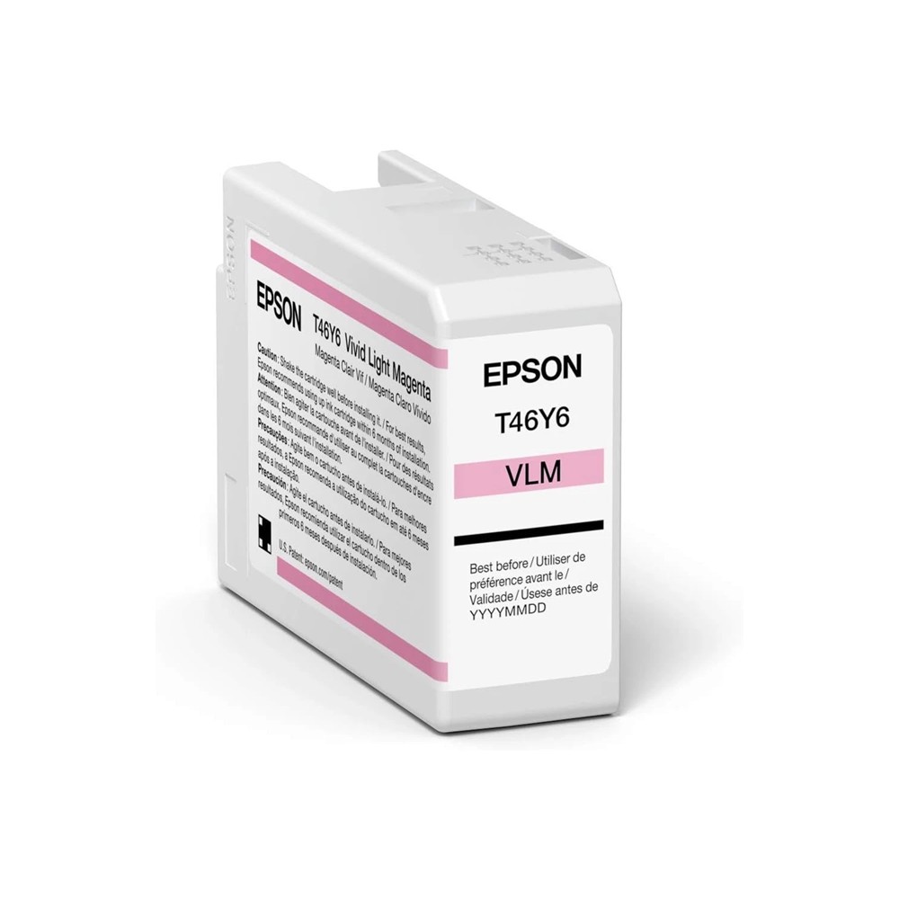 Cartucho de Tinta Epson T46Y Magenta Claro 50 ml UltraChrome PRO10