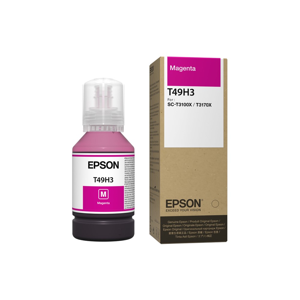 Botella de Tinta Magenta Epson T49H 140ML Impresión Precisa