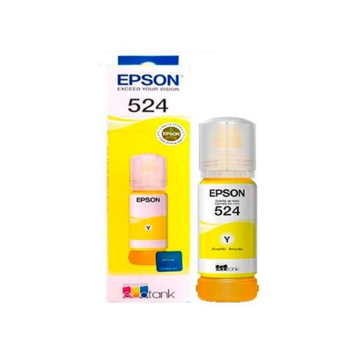 Botella de Tinta Epson Amarillo 70 ml EcoTank Alta Fidelidad Original