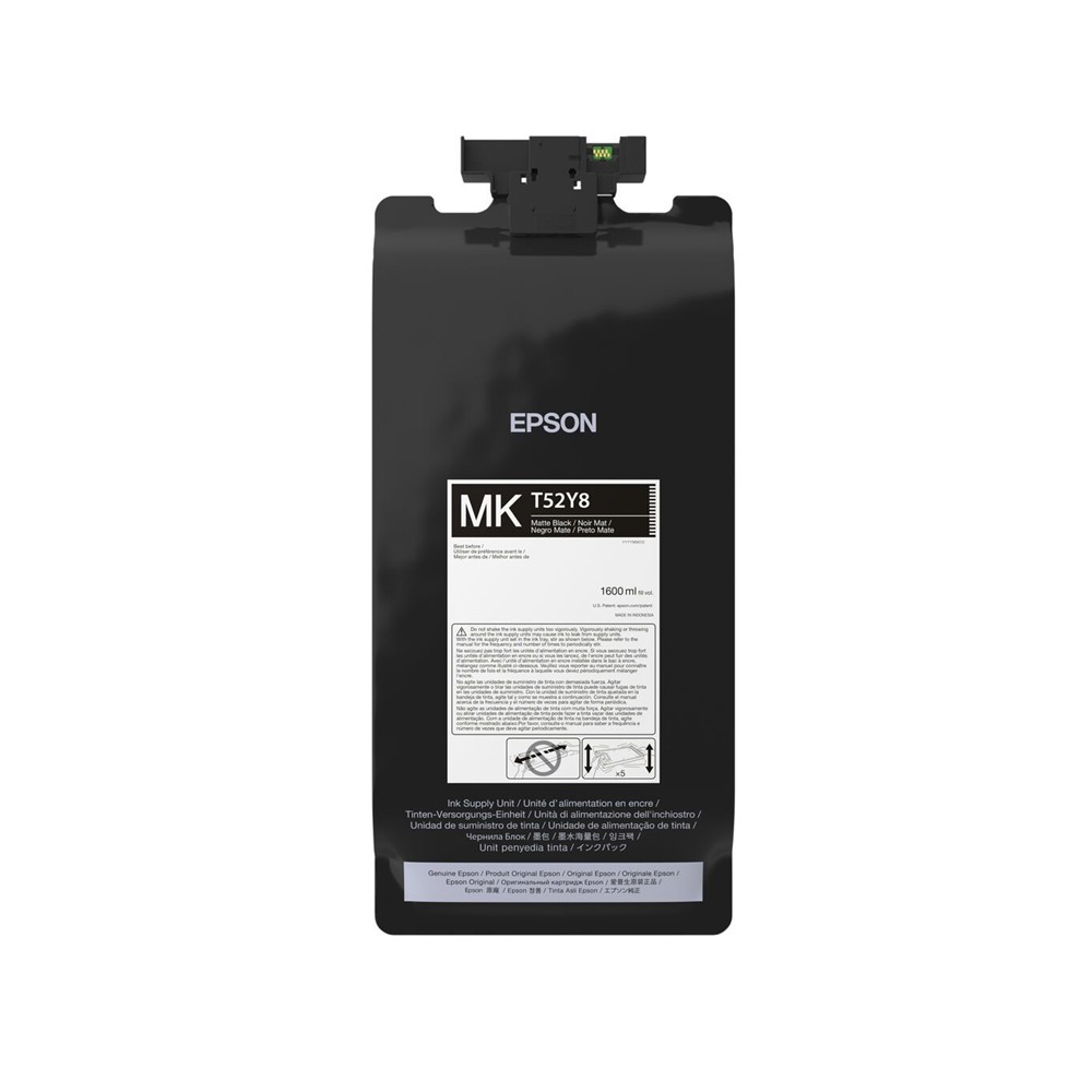 Bolsa tinta Epson UltraChrome XD3 Negro Mate 1.6 L Original