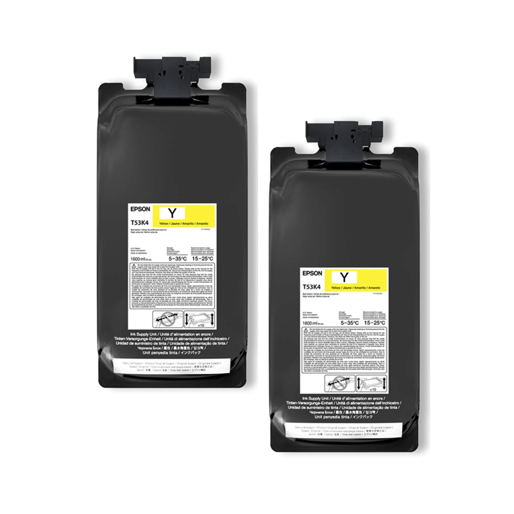 Bolsa de Tinta Epson UltraChrome DS Amarilla x2 1.6 L Original