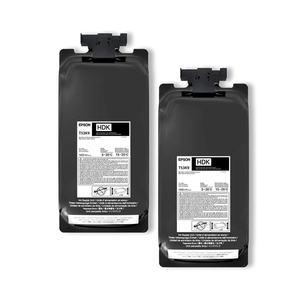 Bolsa de Tinta Epson UltraChrome DS Negra x2 1.6 L Original