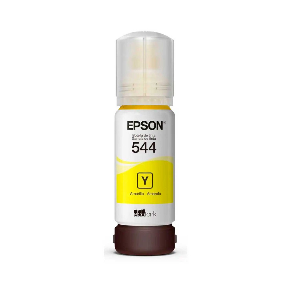 Botella de tinta Epson T544420-AL amarillo original para EcoTank