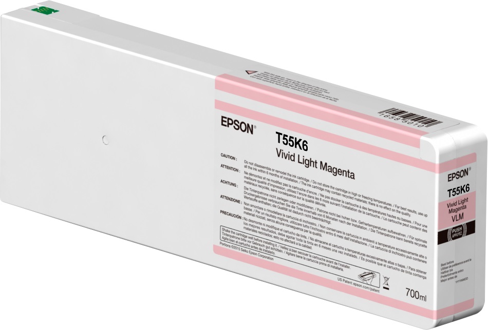 Cartucho de Tinta Epson Magenta Claro 700ml Colores Intensos