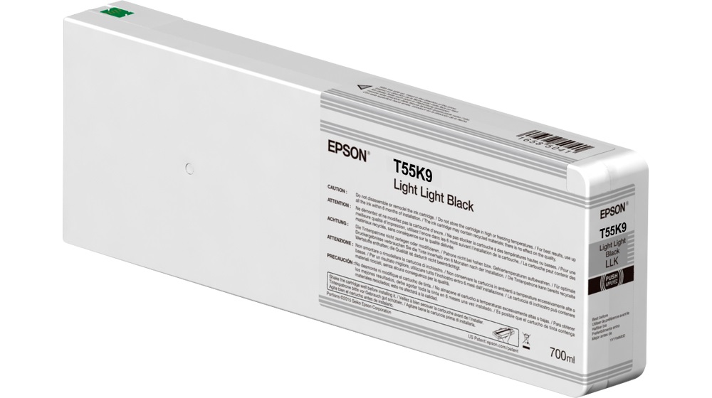 Cartucho de Tinta Epson Gris Claro 700ml Rendimiento Profesional