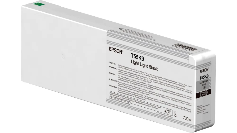 Cartucho de Tinta Epson Gris Claro 700ml Rendimiento Profesional