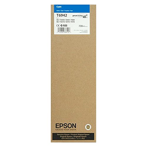 Cartucho de Tinta Cian Epson 700ML Alta Capacidad Profesional