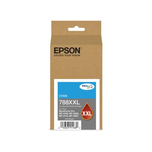 Cartucho tinta cyan Epson WF-5190 WF-5690 DURABrite Pro