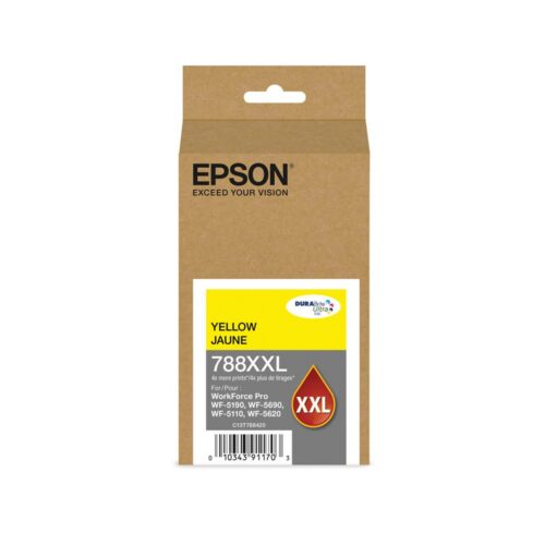 Cartucho tinta amarilla Epson WF-5190 WF-5690 DURABrite