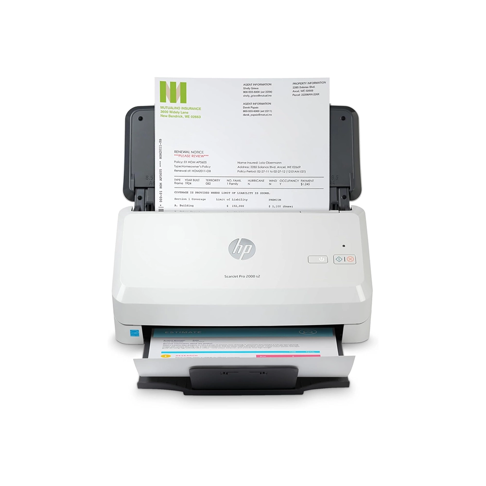 Escáner HP ScanJet Pro 2000 s2 Doble Cara 40 ppm USB 3.0 ADF 50 Hojas