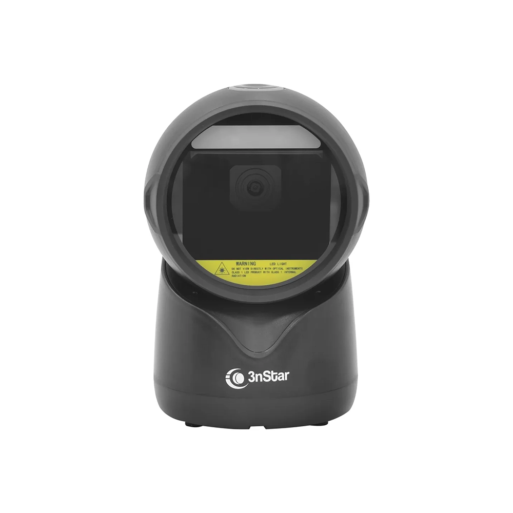 Escaner de código de barras 3nStar SC504 - Negro - Cable Conectividad - Robusto