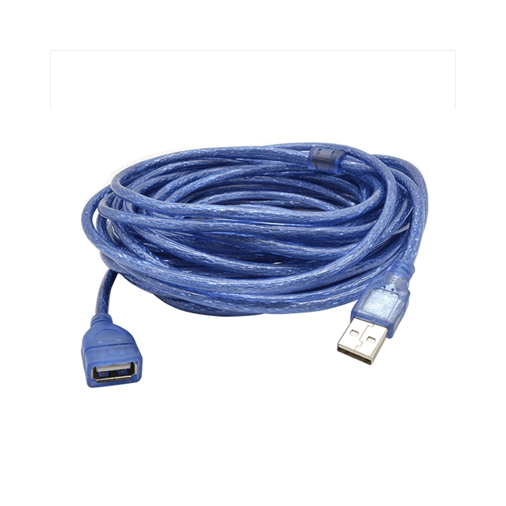 Extensión USB 2.0 Blindada 10 Metros Filtro Alta Velocidad