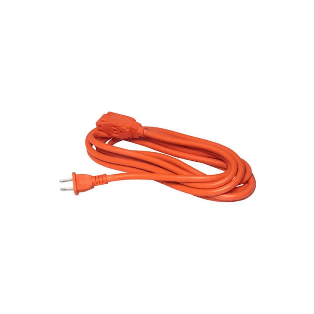 Extensión eléctrica Platino Naranja 4 m para uso en hogar y oficina