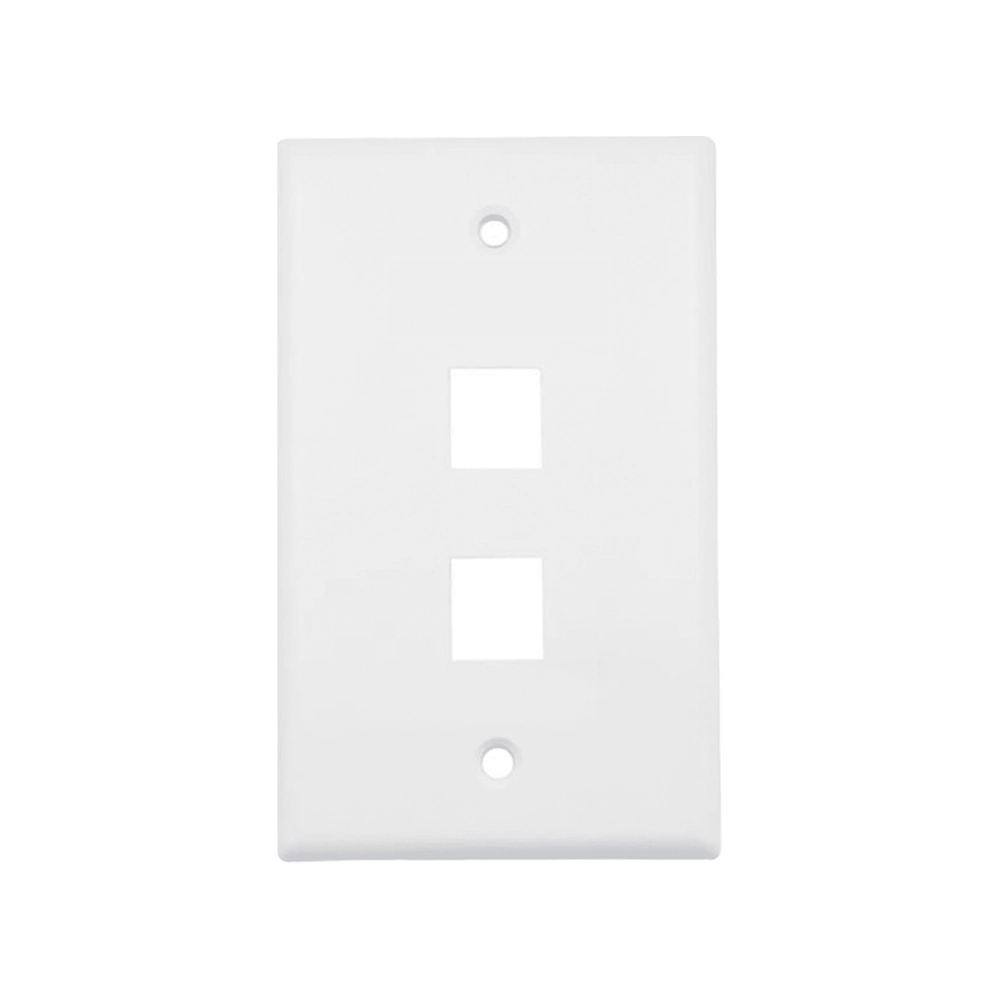 Face Plate Doble Hikvision Ds-1fpa2-a Instalación Rápida Certificada