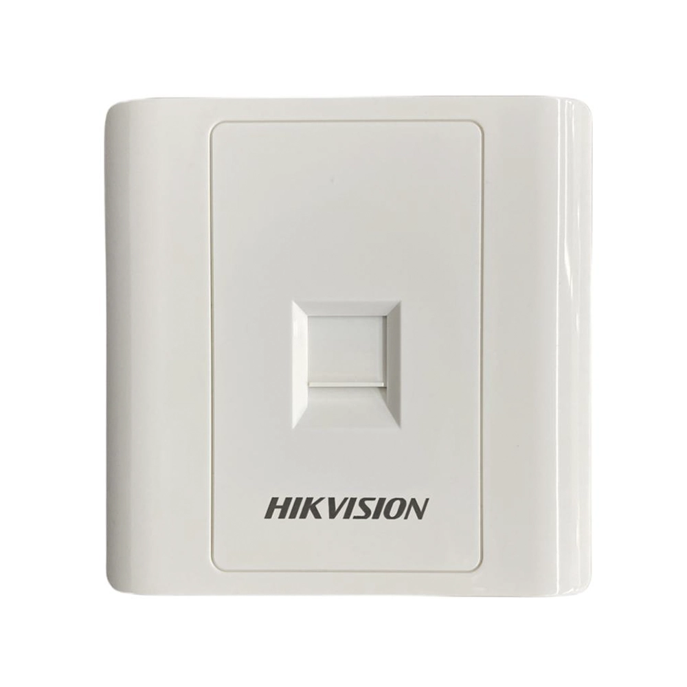 Face Plate Sencillo Hikvision Ds-1fpa1-a Montaje Fácil Profesional