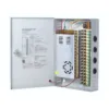 Fuente de Alimentación 12V 30A 18 Canales CCTV Centralizada Metálica