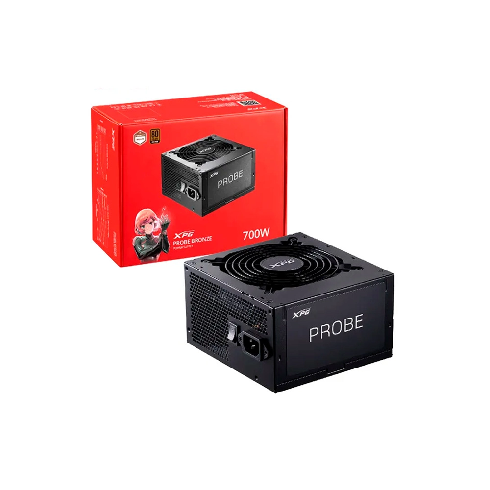 Fuente de poder XPG Probe 700W 80 Plus Bronze ATX silenciosa