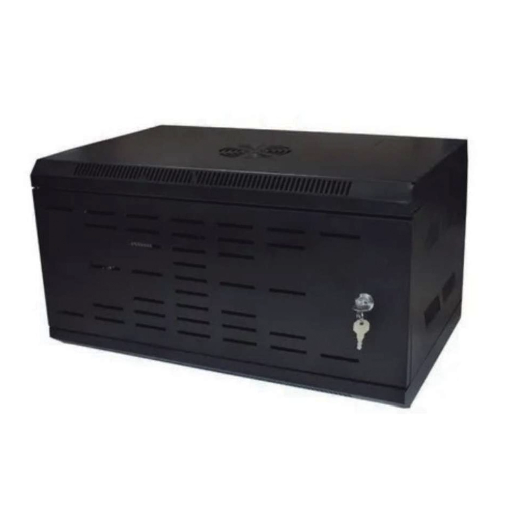 Gabinete de Pared 4U Rack Acero Seguridad Profesional