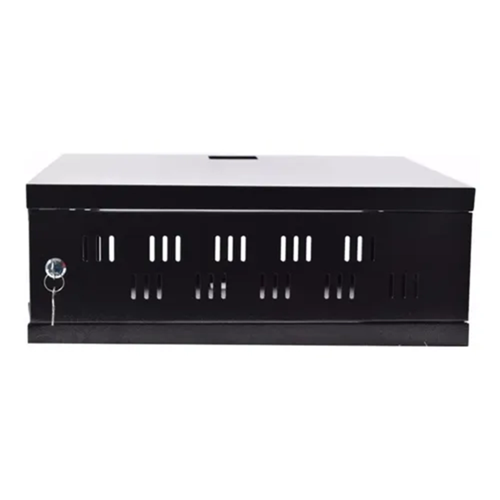 Gabinete DVR Rack 35x30x16 Negro Seguridad Profesional