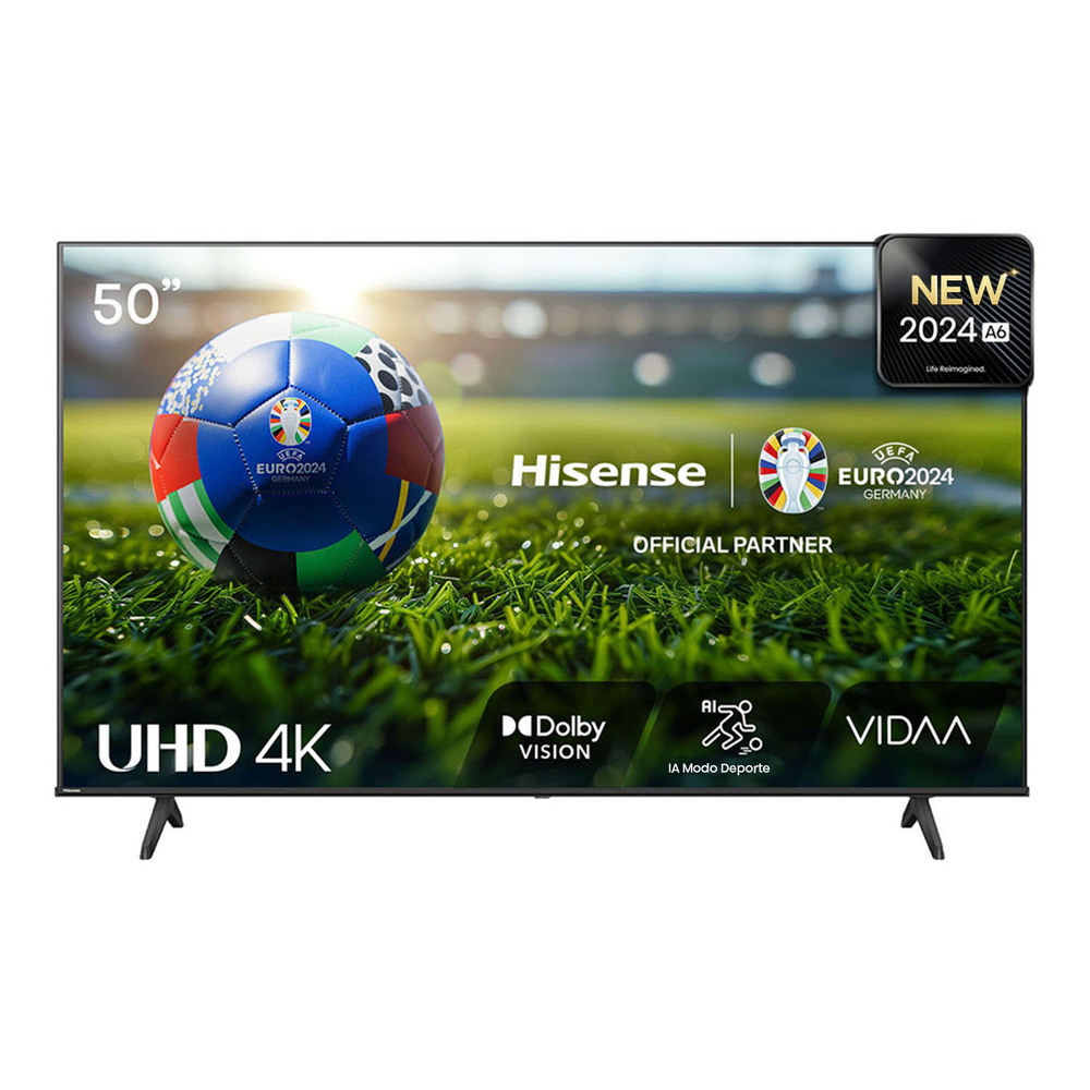 TV Hisense 50A6NV 50" 4K UHD Smart VIDAA WiFi 60Hz