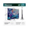 TV Hisense 65D5SV 65 pulgadas QLED 4K Google TV HDR