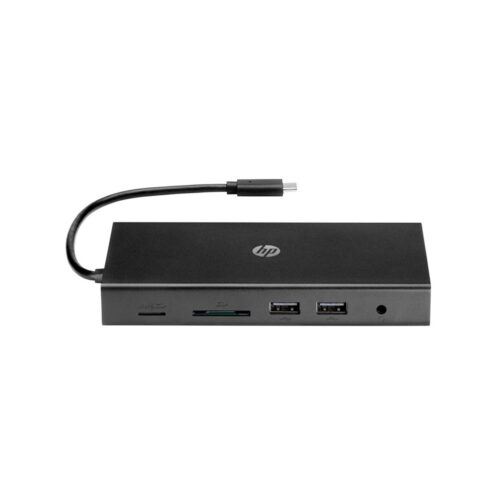 Hub multipuerto USB-C HP 50H55UT 7 puertos con video 4K y red