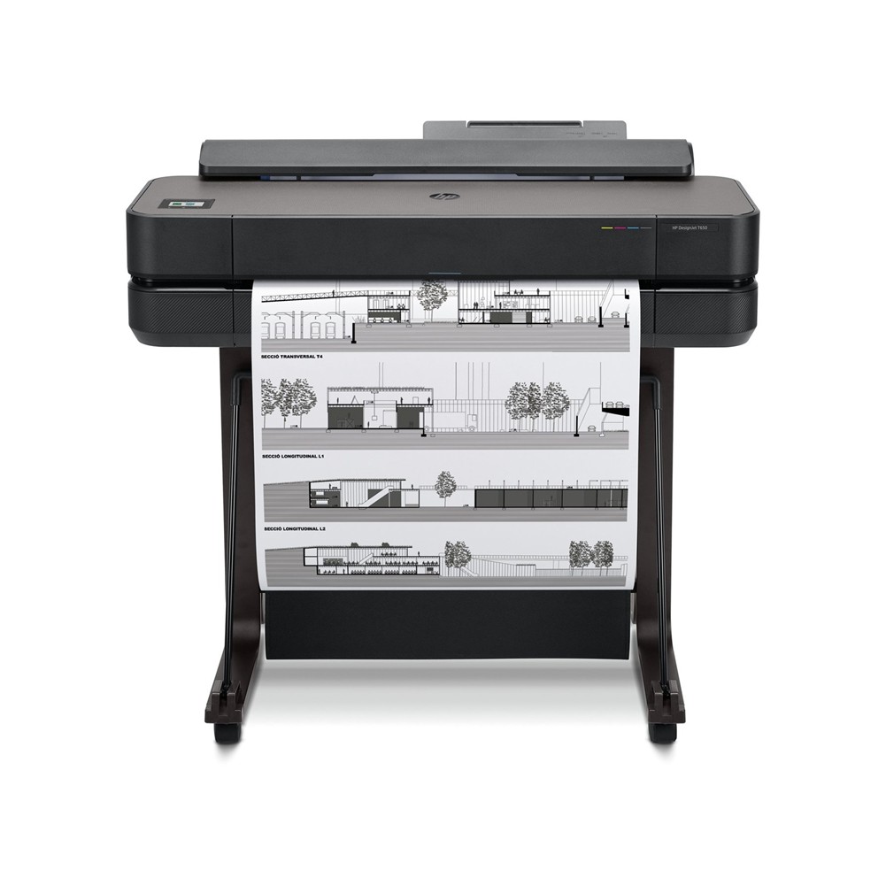 Plotter HP DesignJet T650 24" 5HB08A WiFi A1 color rapida