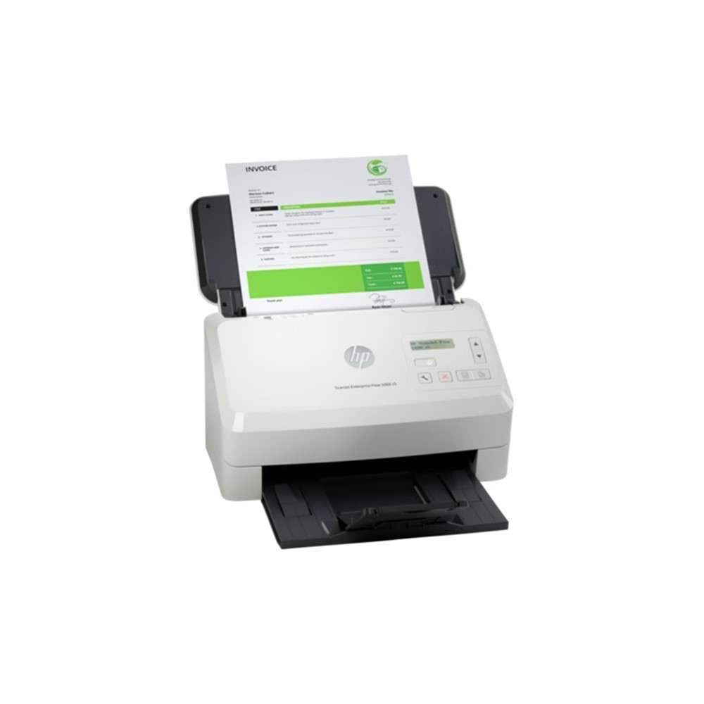 HP-6FW09ABGJ-1.jpg Escáner HP Enterprise Flow 5000 s5 Doble Cara 65 ppm OCR ADF 80 Hojas