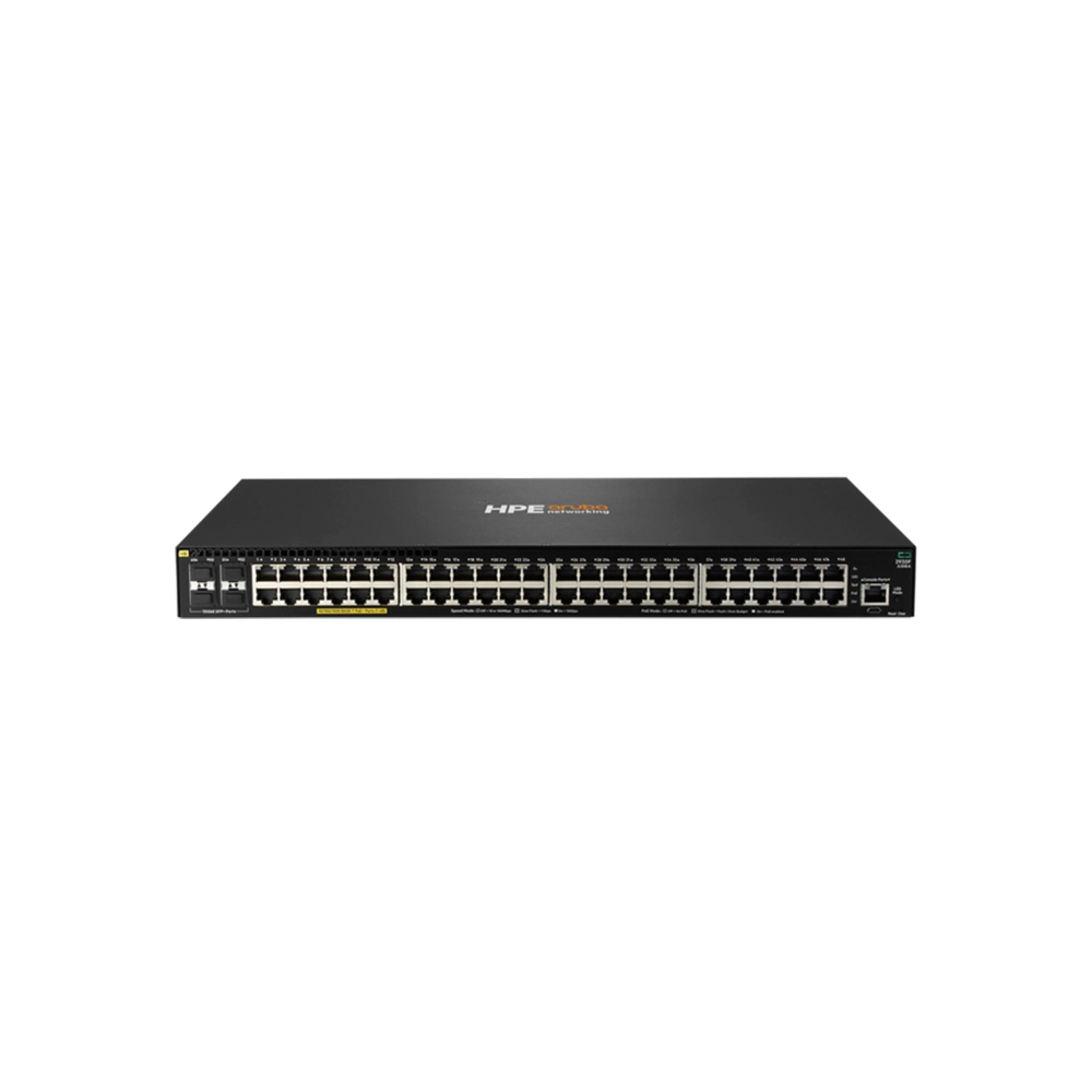 Switch HPE Aruba 2930F JL262A 48G PoE+ 4SFP+ capa 3 gestionable