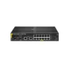 HPE CX 6000 12 Puertos Gestionable Conmutador Ethernet - Gigabit Ethernet - 10/100/1000Base-T, 1000Base-X - 3 Capa compatible - Modular - 2 Ranuras SFP - 21.90W Power Consumption - 139W Rendimiento PoE - Par trenzado, Fibra Óptica - PoE Ports - 1U