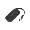 Hub USB 2.0 Targus 4 Puertos ultracompacto Plug and Play con cable