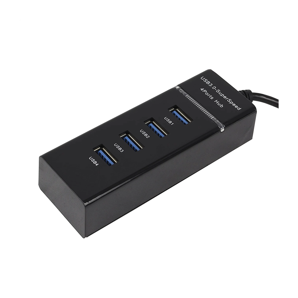 Hub USB 3.0 Jaltech Alta Velocidad 4 Puertos Simultáneos