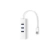 Hub USB 3.0 TP-Link 3 Puertos con LAN Gigabit UE330 Compacto