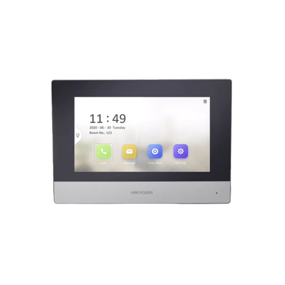 Intercomunicador Hikvision DS-KH6320-WTE1 Pantalla Táctil 7" IP Premium