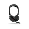 Audífonos Jabra Evolve2 65 Flex BT ANC plegables premium con micrófono