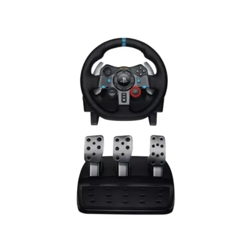 Juego-de-volante-Logitech-Driving-Force-Cable-USB-PlayStation-3-PlayStation-4-PC-Negro-1 Control Gamepad Inalámbrico Logitech F710 Vibración 2.4GHz PC