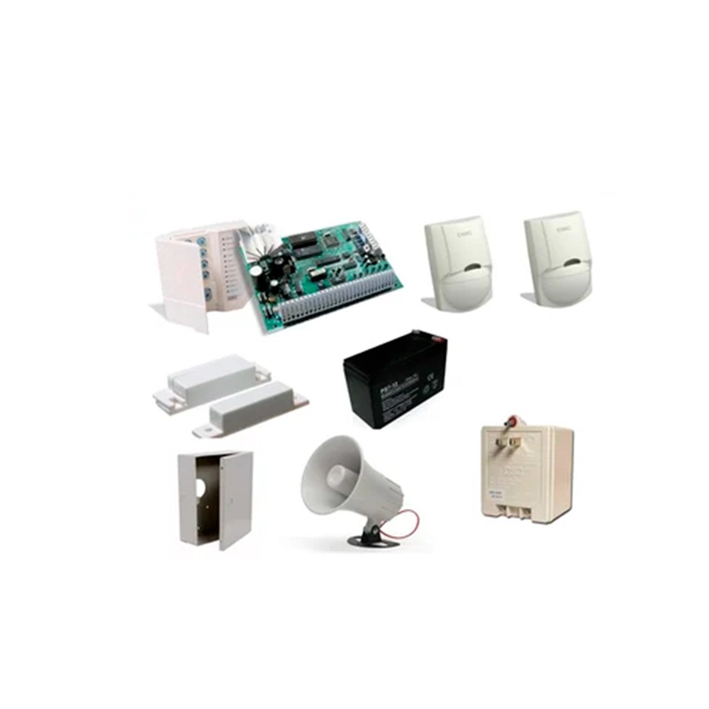 Kit Alarma DSC PC585Clc+PC1555RKZ 8 Zonas Seguridad Integral