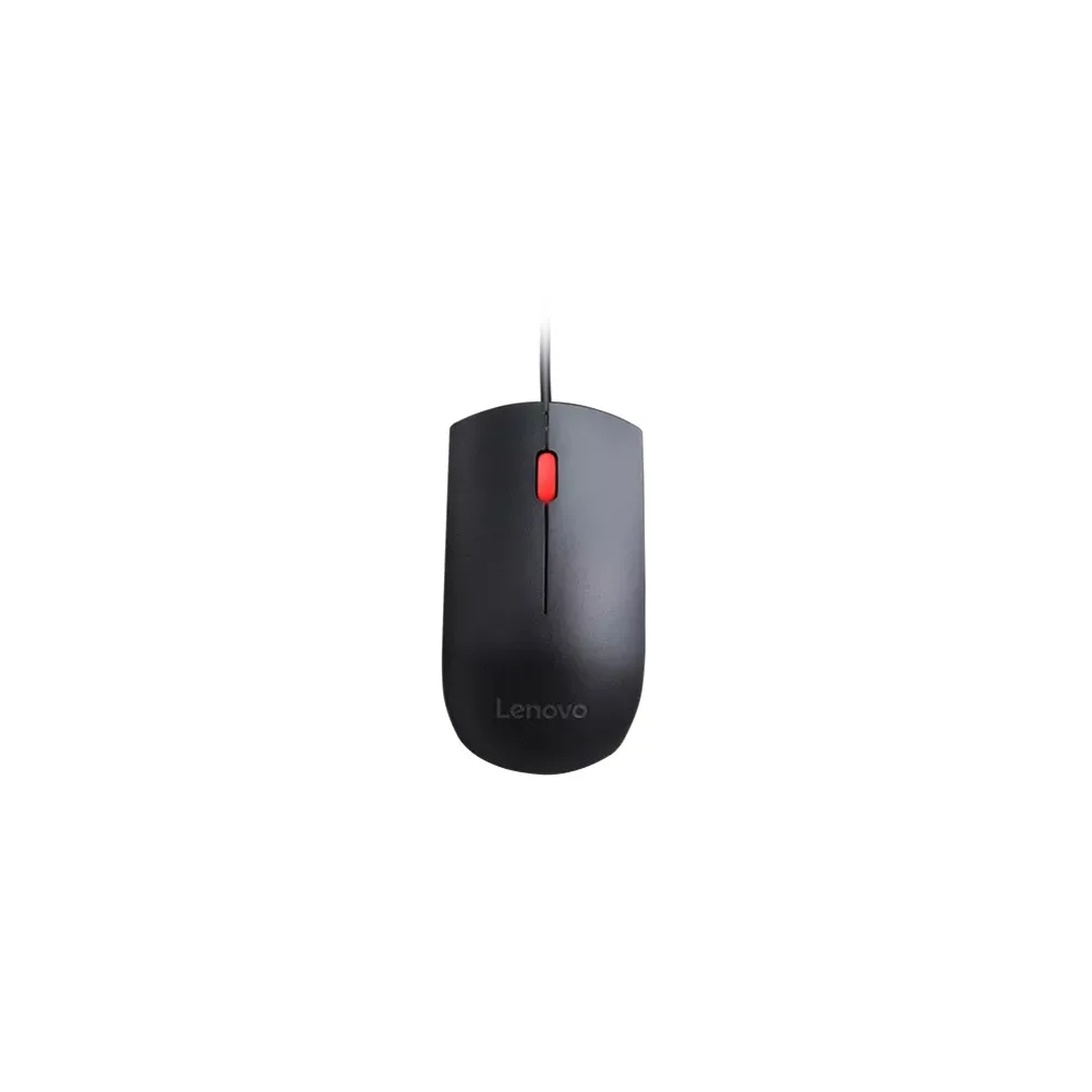 Mouse USB Lenovo Essential Ergonómico Preciso Plug and Play