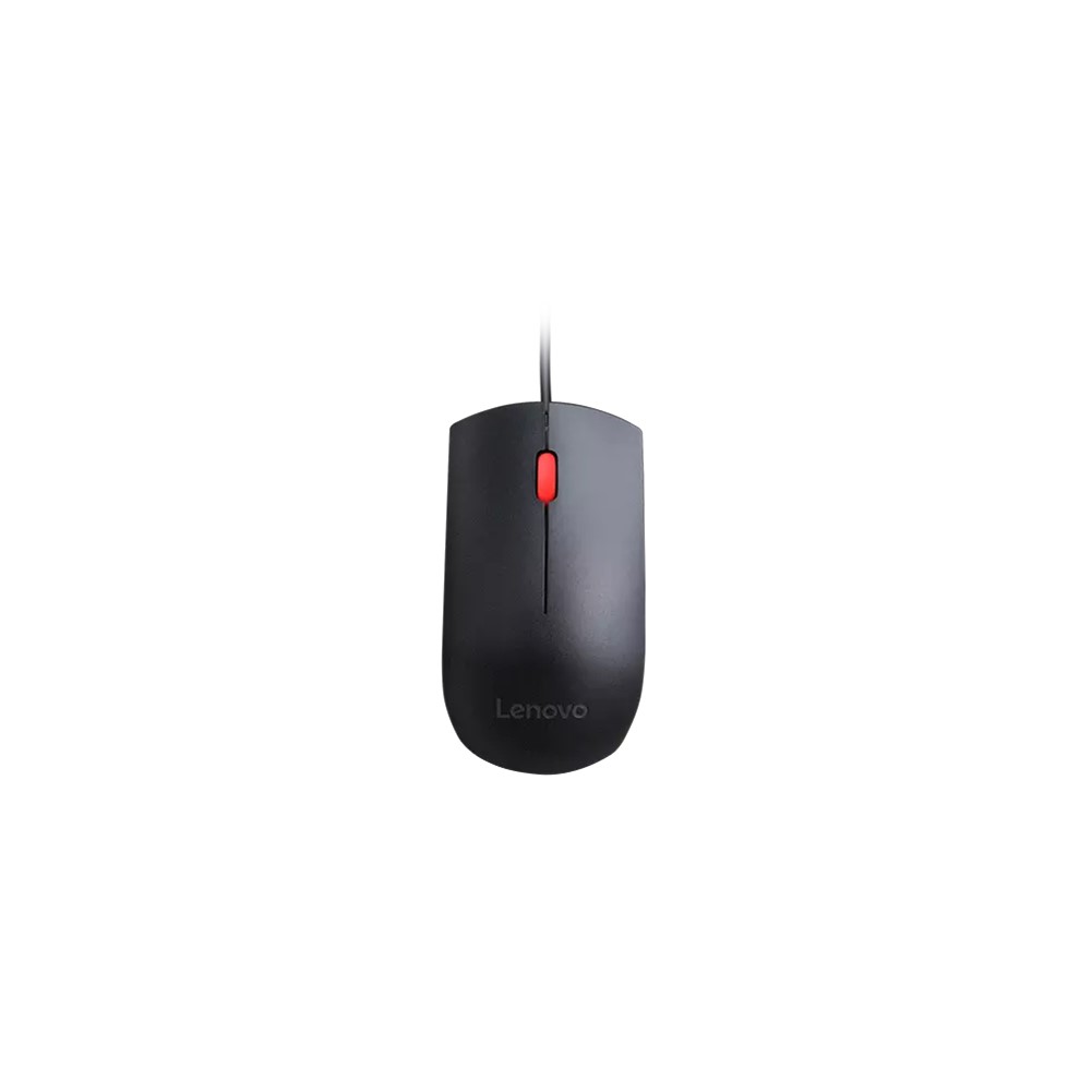 Mouse USB Lenovo Essential Ergonómico Preciso Plug and Play