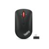 Mouse inalámbrico Lenovo negro compacto USB C portátil viaje