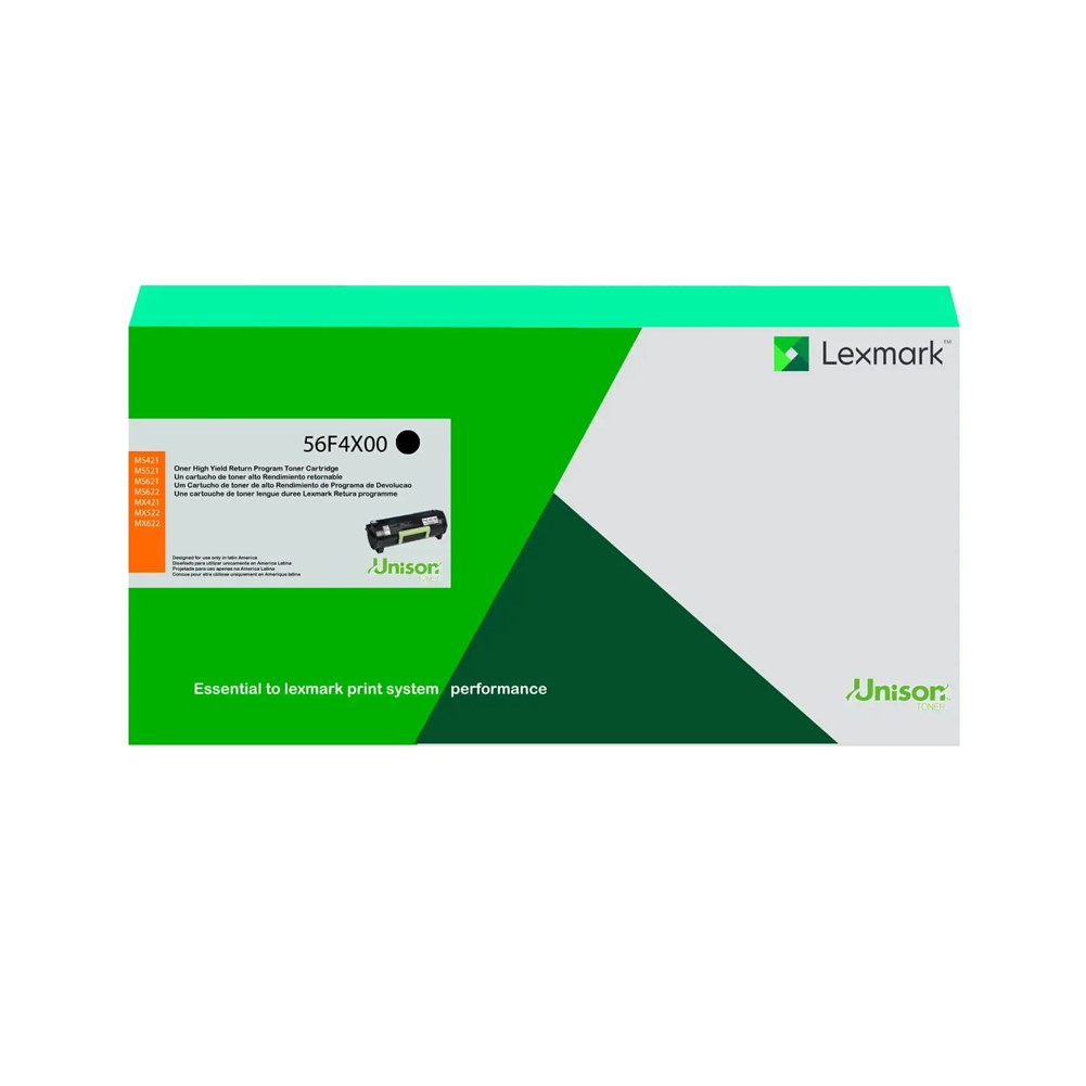 Tóner Láser Negro Lexmark 20K Ultra Alto Rendimiento Original