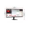 Monitor UltraWide LG 29 pulgadas WFHD IPS 100Hz Panorámico Multitarea
