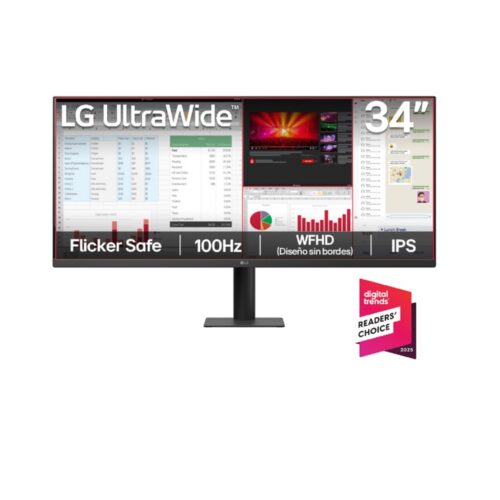 Monitor LG 22U401A 22 pulgadas Full HD 5ms HDMI Plano Borde Delgado