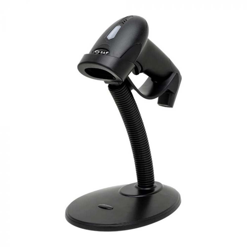 Lector Código Barras SAT LD101T+1 USB Láser 1D Alta Velocidad