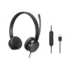Audífonos Lenovo USB-A Estéreo On-Ear Mic Unidireccional Ligero