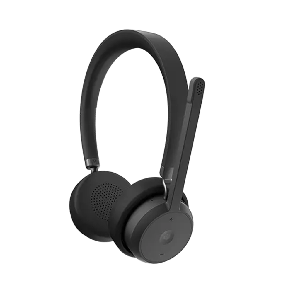 Audífonos Bluetooth Lenovo VoIP Teams Binaurales Confort Micrófono