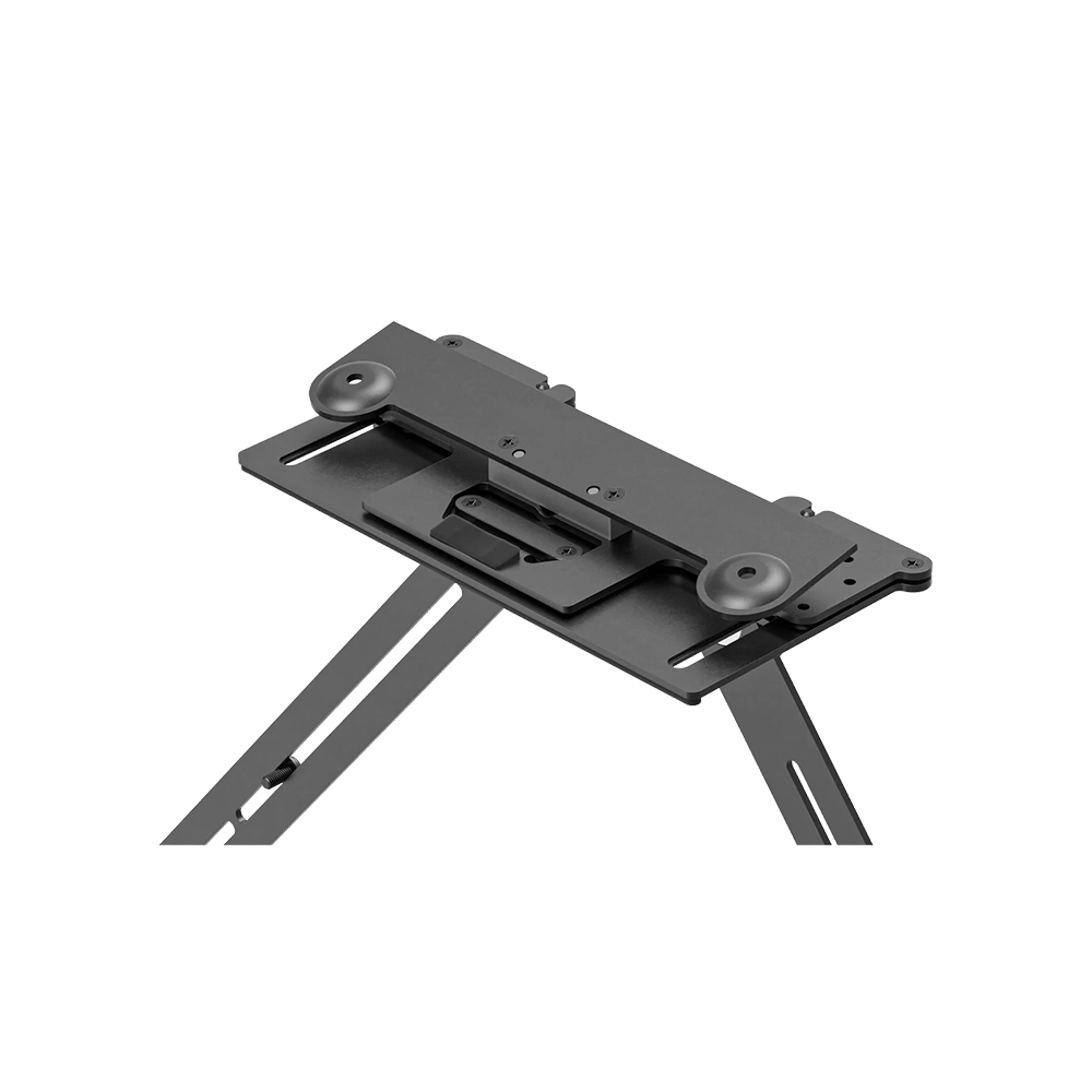 Logitech Barra de montaje para Soporte de televisión, sistema de videoconferencia, Cámara de vigilancia, Barra de vídeo - Gris - 119.4cm a 160cm (63") para pantalla plana - 68.04kg Capacidad de carga