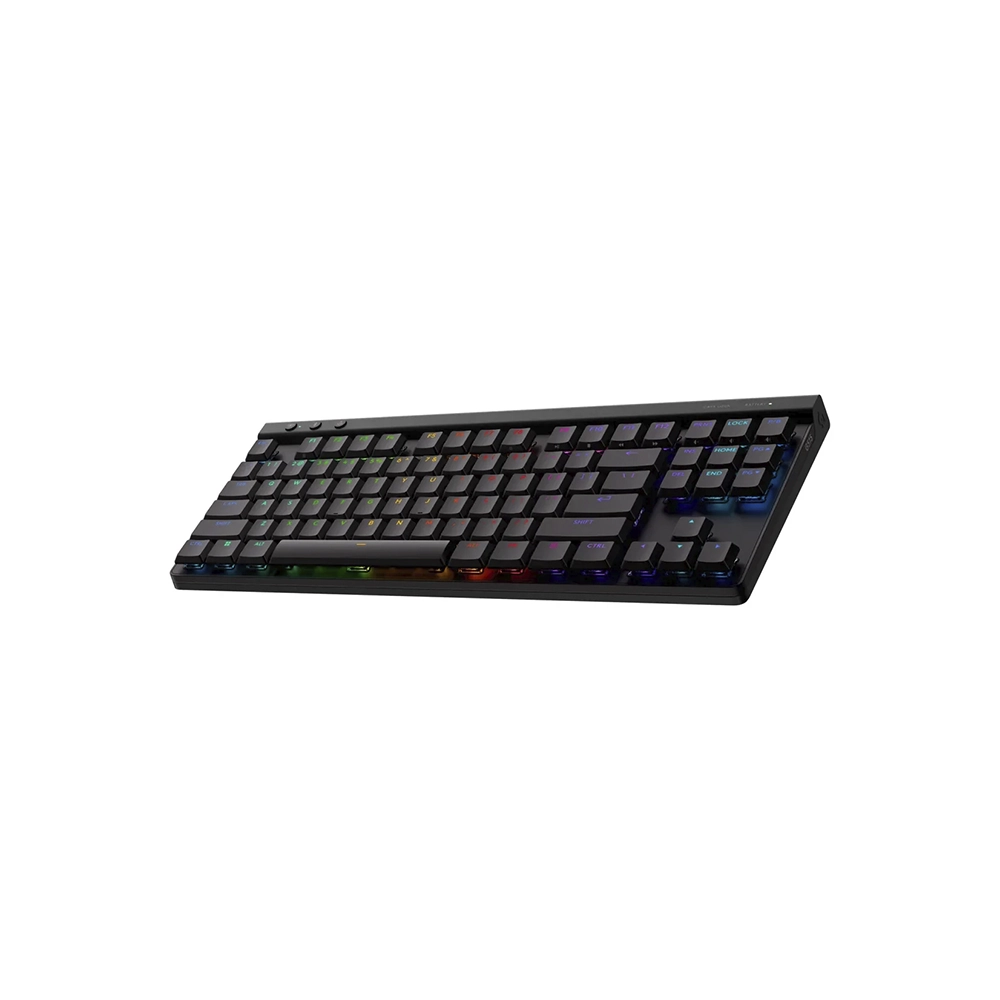 Logitech G G515 TKL Teclado gaming - Sin teclado numérico - Cable Conectividad - USB Interfaz - RGB LED - English - Negro - GL Táctil Llave de contacto