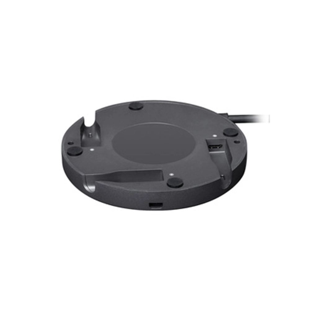 Logitech Hub de base de micrófono - 1.6cm Altura x 10.2cm Ancho x 10.2cm Profundidad - Negro